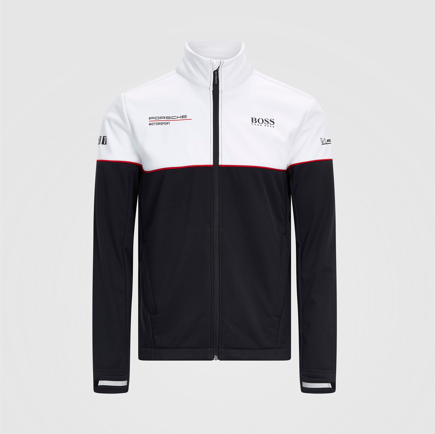 Team Softshell Jacket 2022 Porsche Motorsport Black 3XL for males 8719203325088 Fuel For Fans F1 Merchandise store