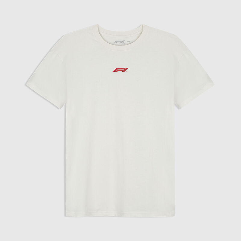 F1 FW Racing Line Tee - white