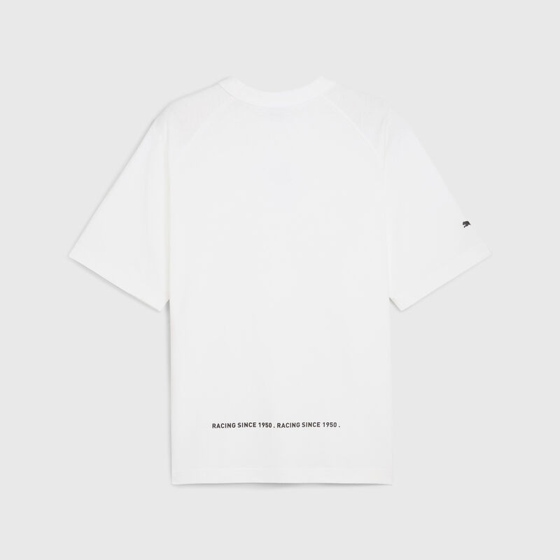 F1 LS UNISEX GRAPHIC RAGLAN TEE - white