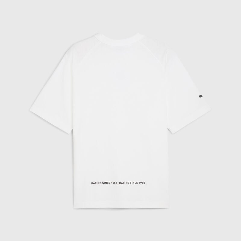F1 LS UNISEX GRAPHIC RAGLAN TEE - white