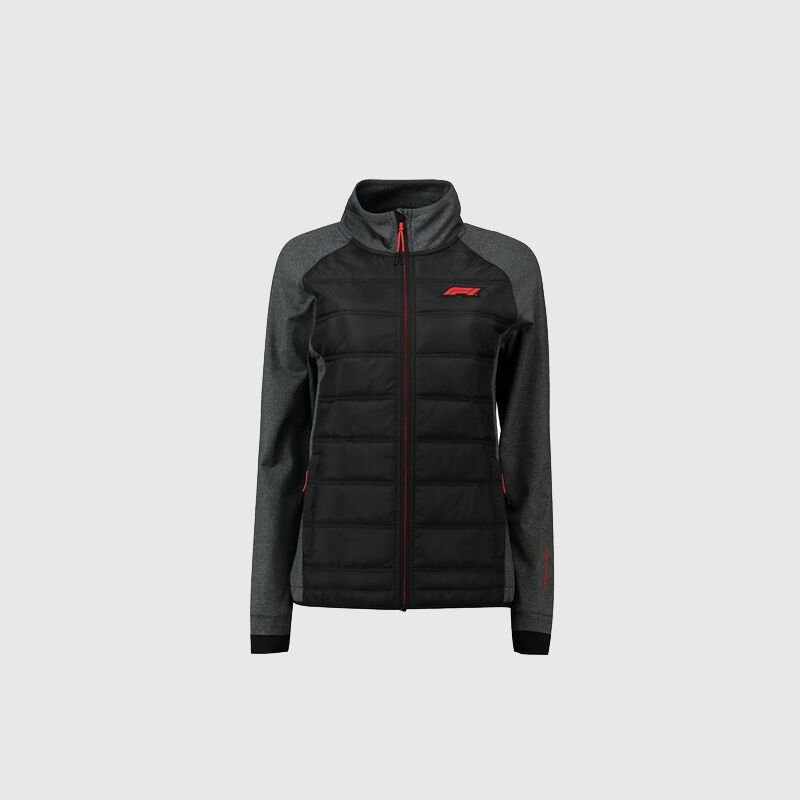 F1 TECH COLLECTION HYBRID WOMENS JACKET - black