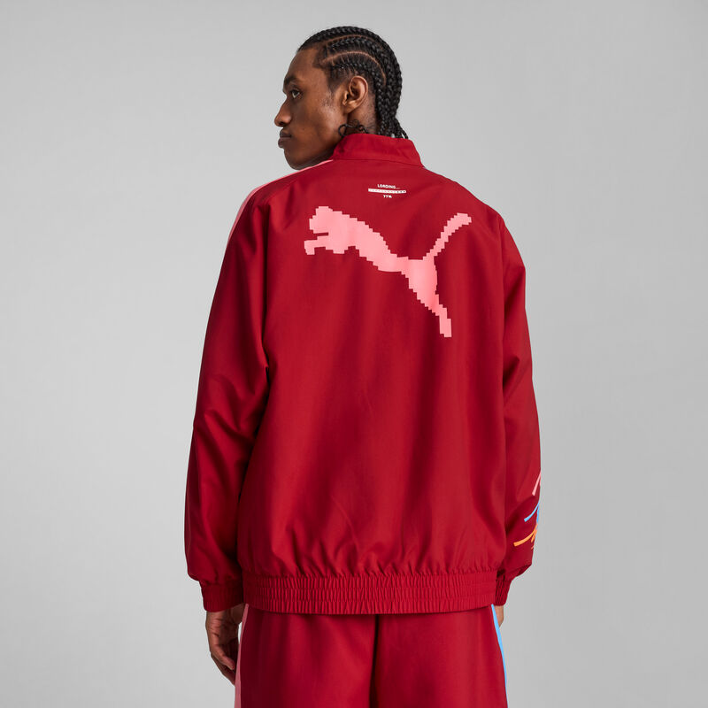 SF LS MIAMI T7 JACKET - tibetan red