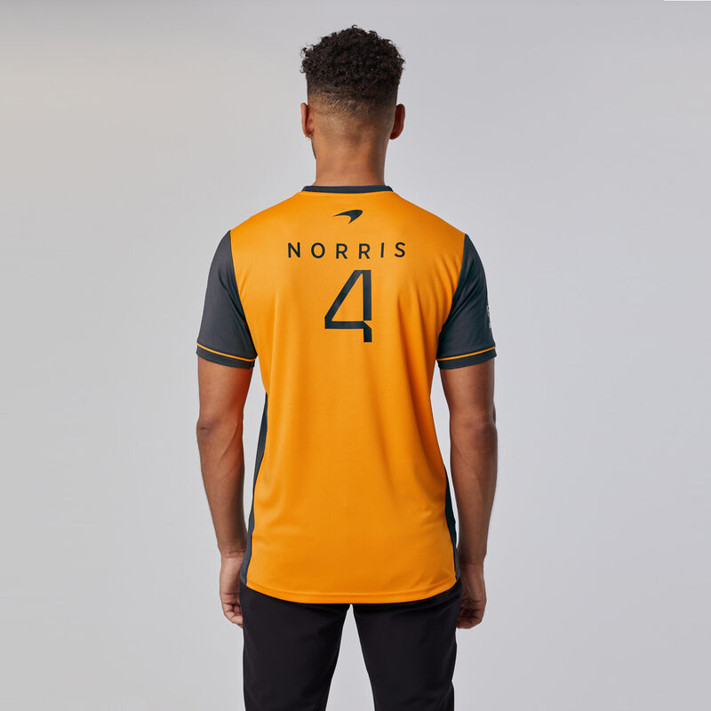 MCLAREN RP DRIVERS SET UP TEE NORRIS - antracit