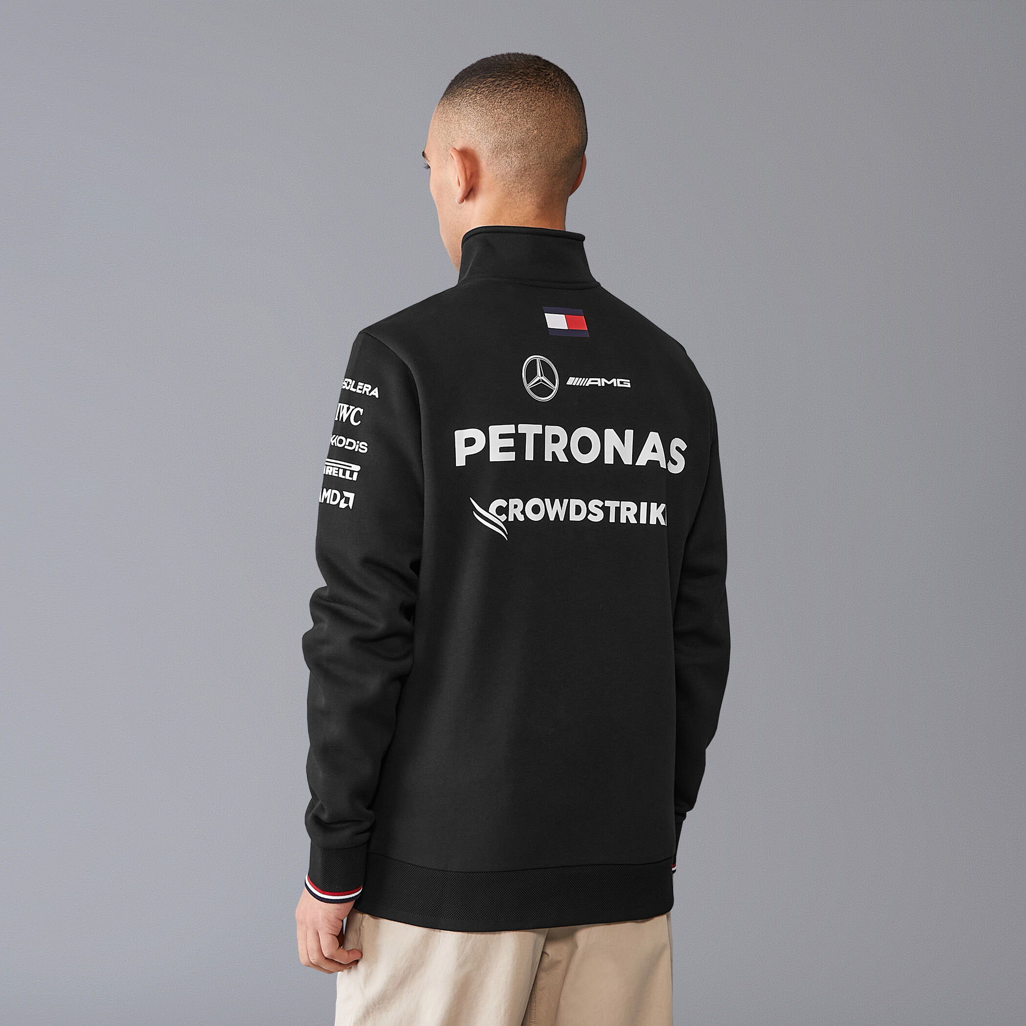 2024 Team 1/4 Zip Sweater - Mercedes-AMG F1 | Fuel For Fans