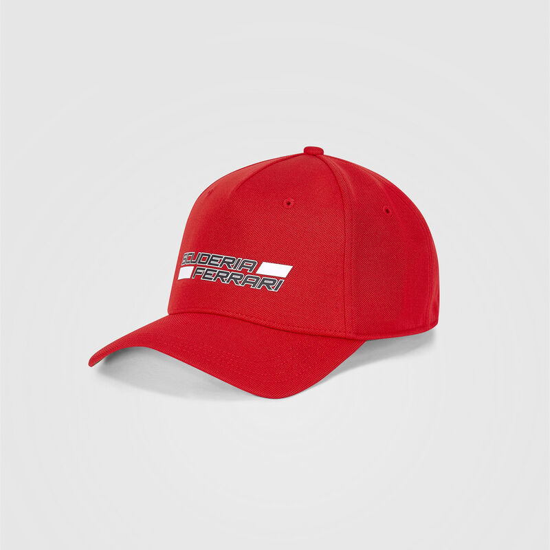 SF FW KIDS SCUDERIA LOGO BB CAP - red