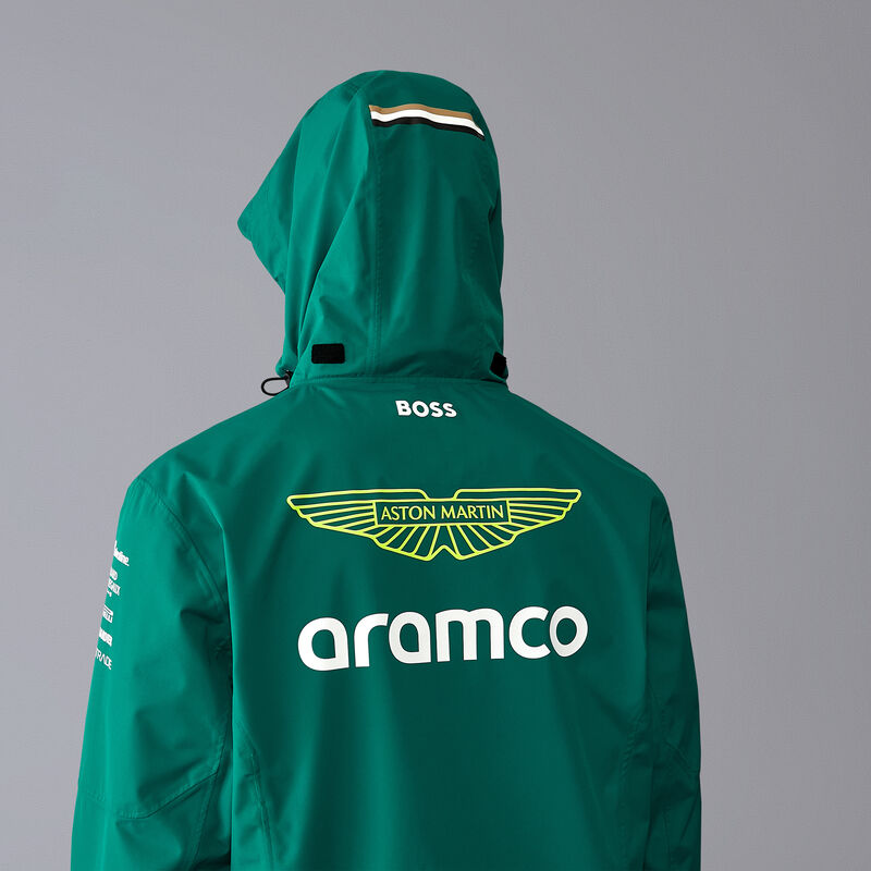 AMF1 RP TEAM RAIN JACKET - green