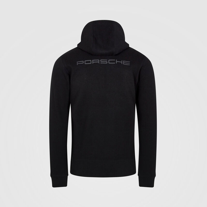 PORSCHE FW MENS HOODED SWEAT  - black