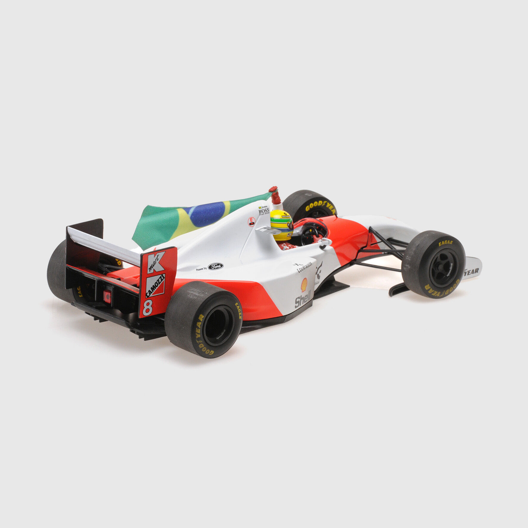 1993 Ayrton Senna MP4/8 Australian GP 1:18 Scale Model