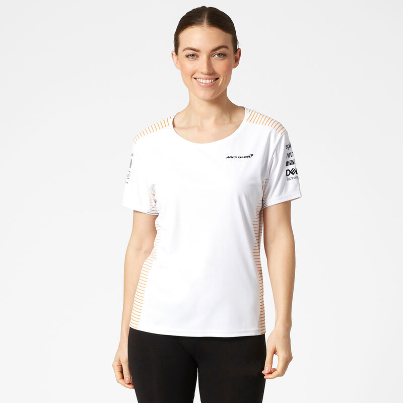 MCLAREN RP WOMENS TEAM TEE - white