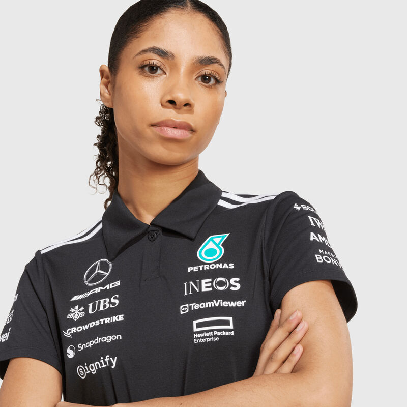 MAPF1 RP WOMENS TEAM POLO - black