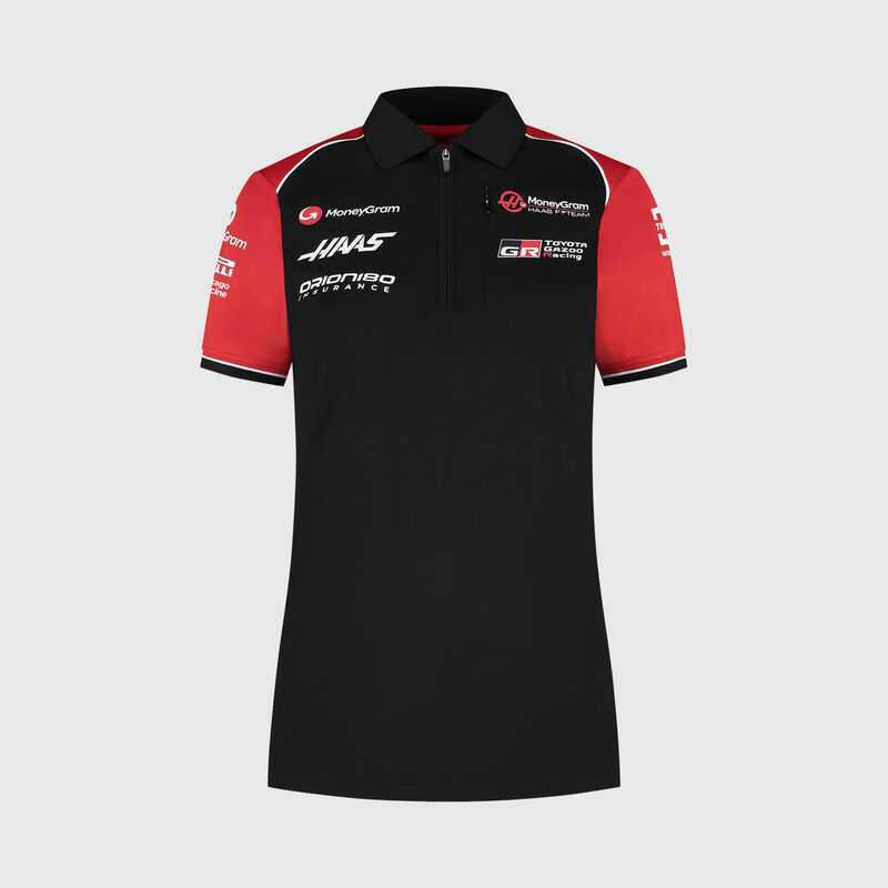 HAAS RP WOMENS TEAM POLO - black