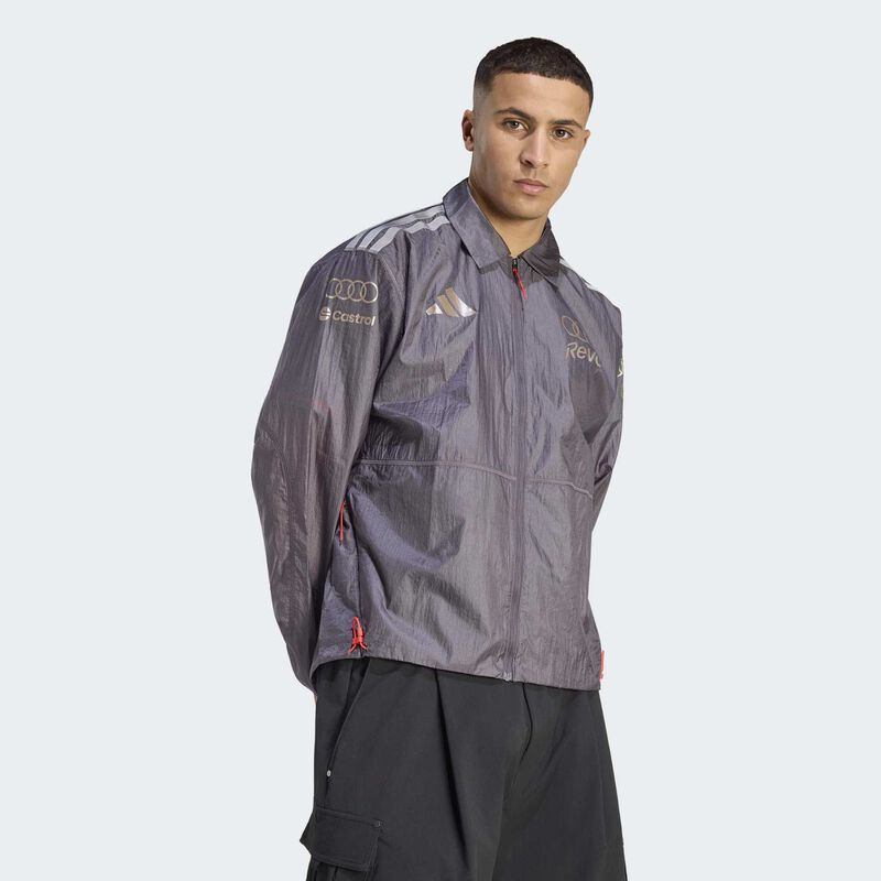 AUDI RP MENS DRIVER PADDOCK JACKET - Grey Strata
