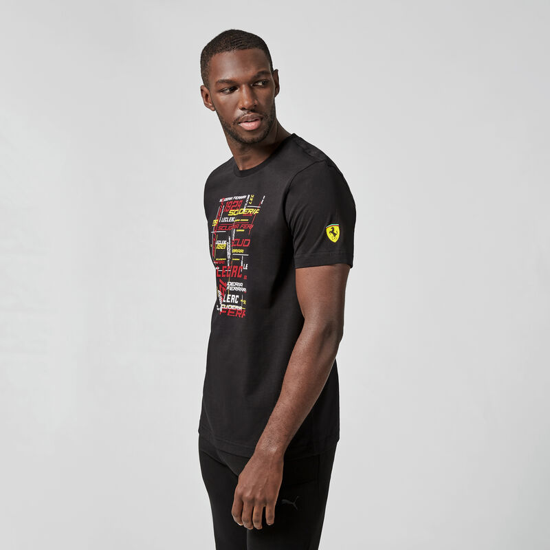 SF PU FW MENS DRIVER TEE - black