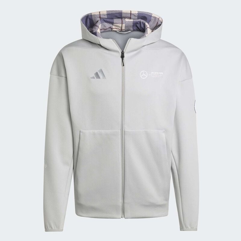 MAPF1 SE MENS SILVERSTONE FZ HOODIE - grey