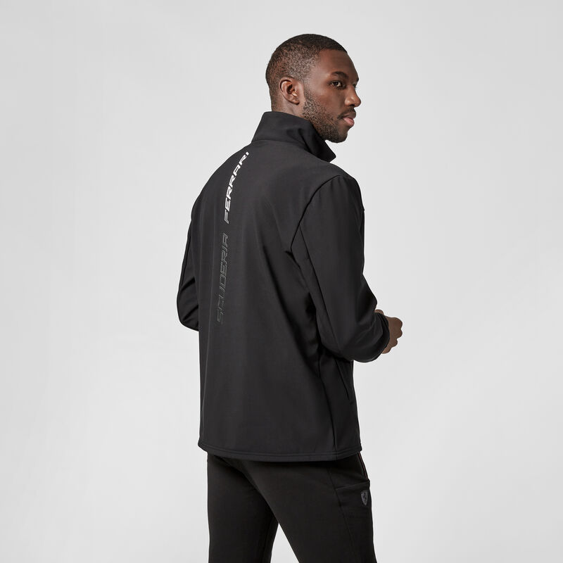 SF PU FW MENS SOFTSHELL JACKET - black
