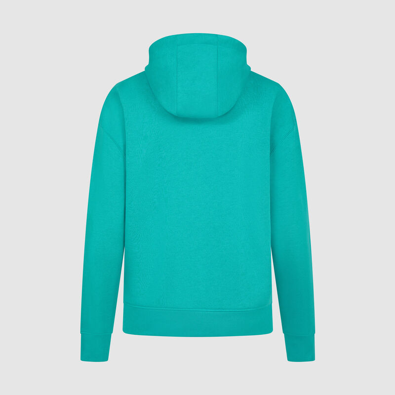 MAPF1 FW WOMENS OVERSIZED LOGO HOODY - real teal