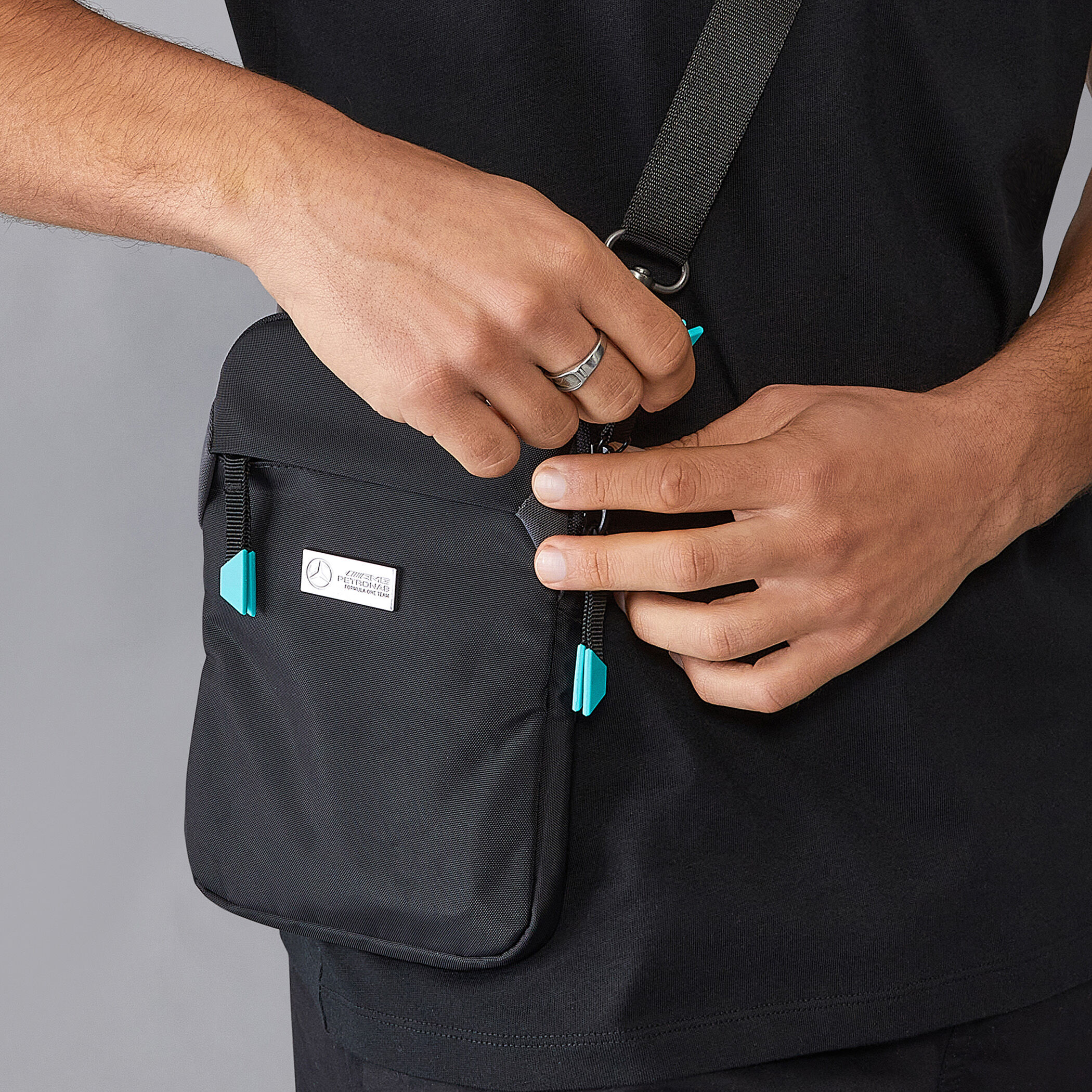 Mercedes AMG Petronas F1 Travel Pouch Black