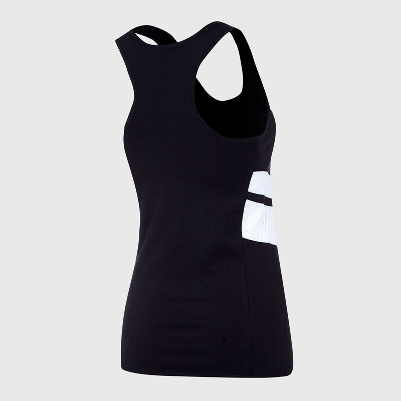 SF FW WOMENS RACER BACK VEST - black