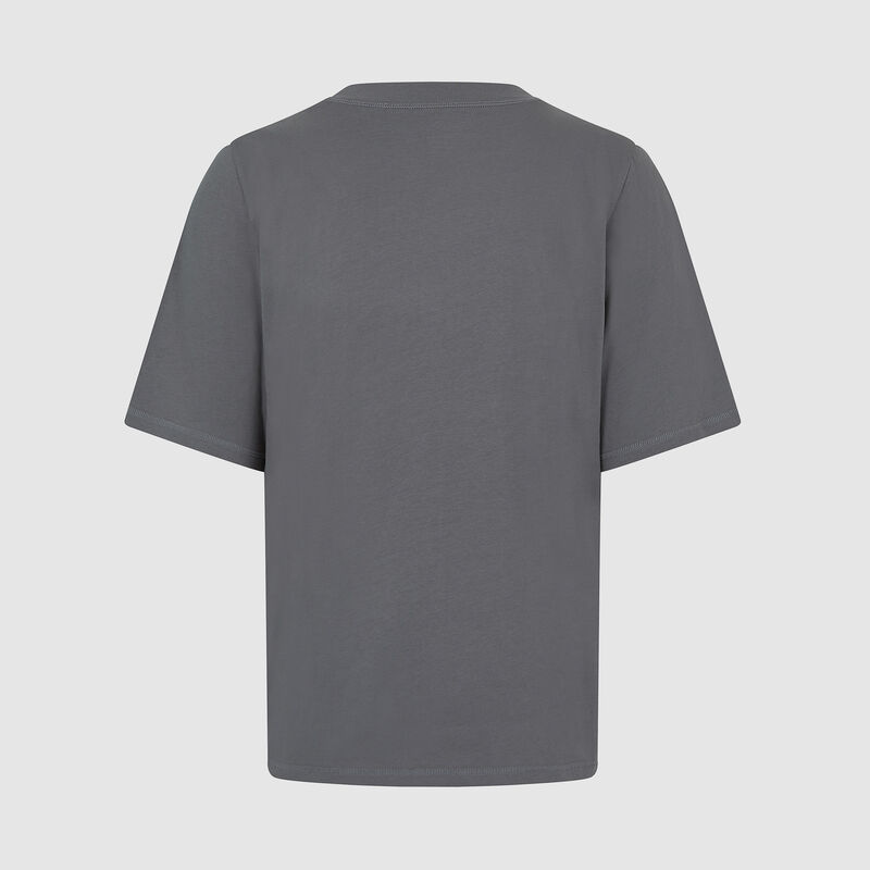 F1 FW RELAXED FIT BOUCLE TEE - grey melange