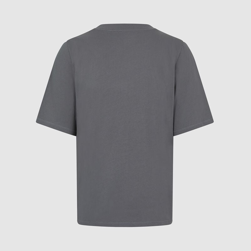 F1 FW RELAXED FIT BOUCLE TEE - grey melange