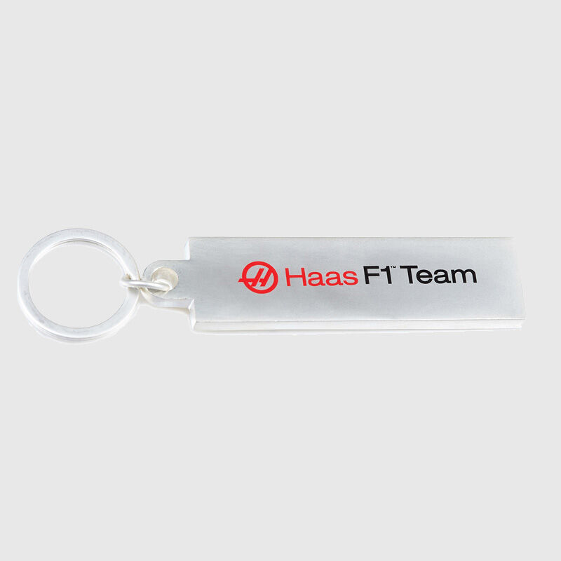 Metal Logo Keyring Rich Energy Haas F1 Team Fuel For Fans