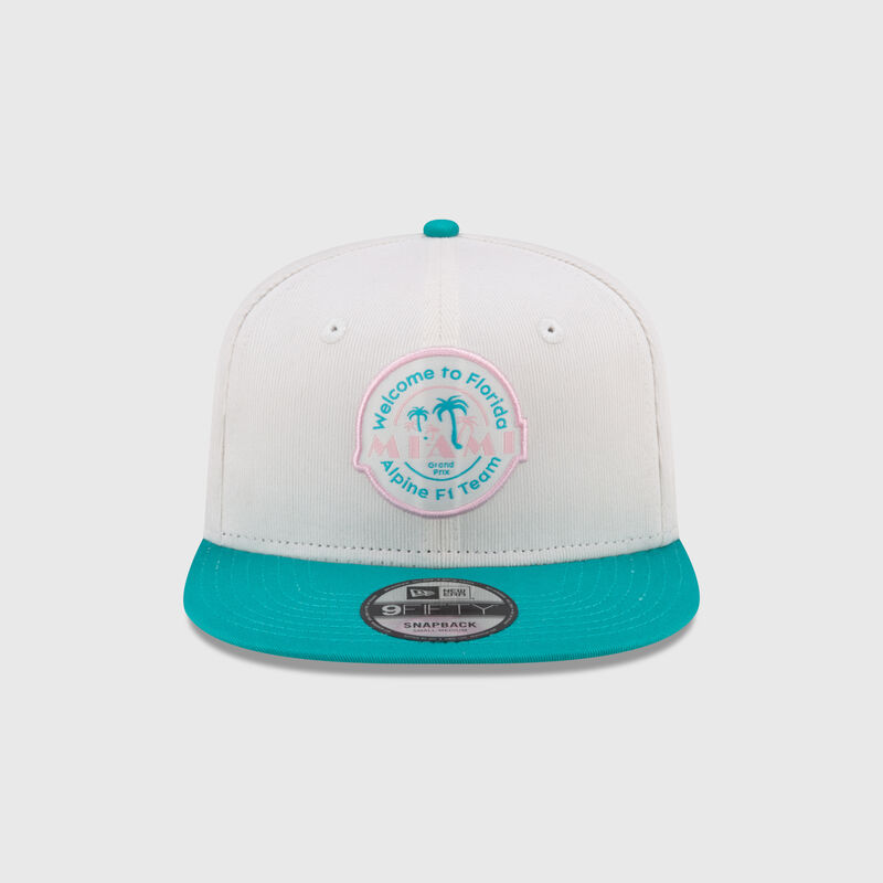 ALPINE SE MIAMI 9FIFTY CAP - blue turquoise