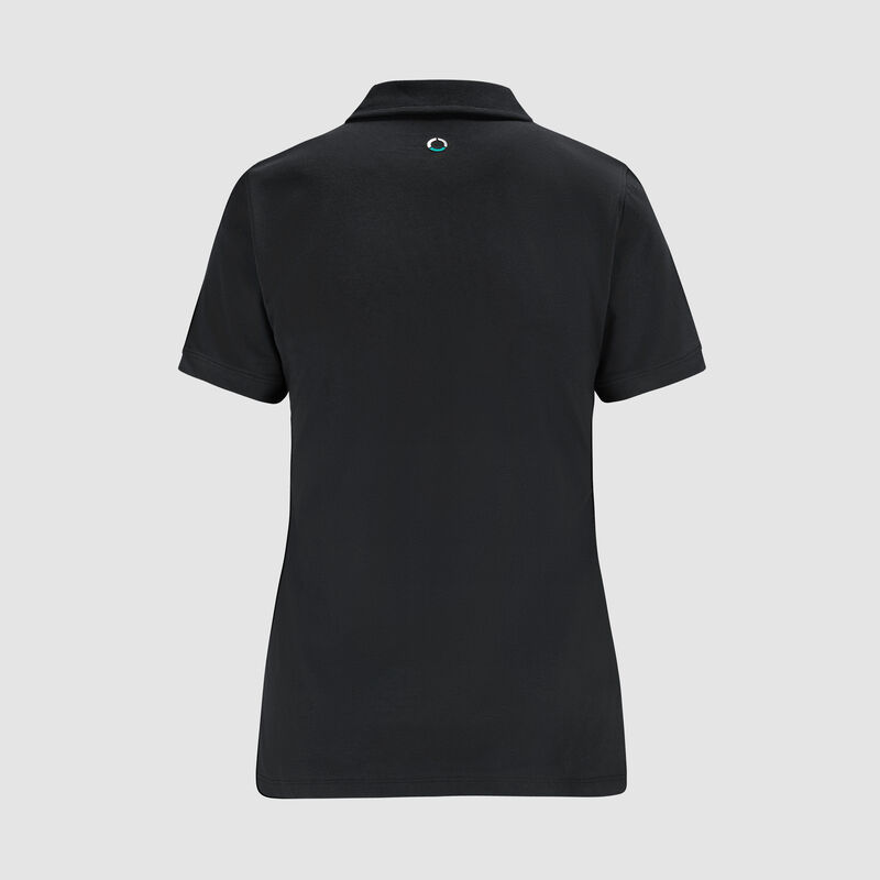 MAPF1 FW WOMENS CLASSIC POLO - black