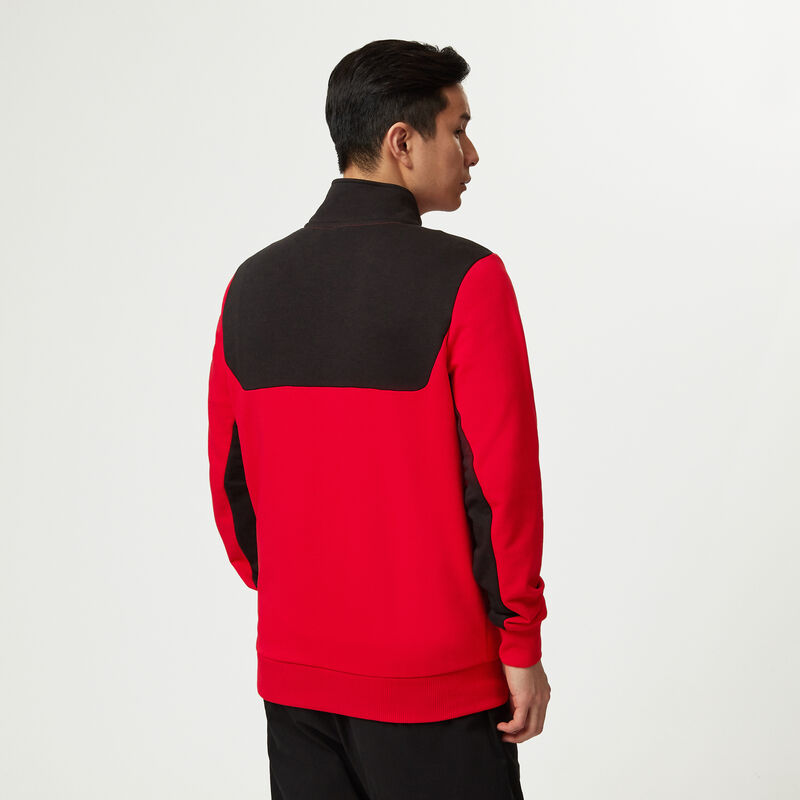 SF FW MENS QUARTER ZIP - red