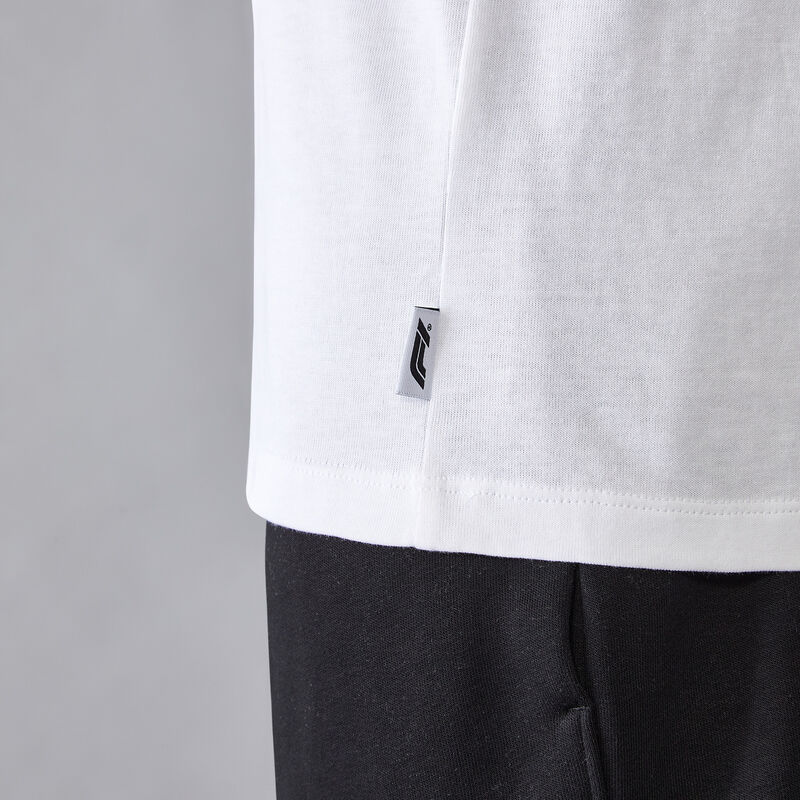 F1 FW CAR GRAPHIC TEE - white