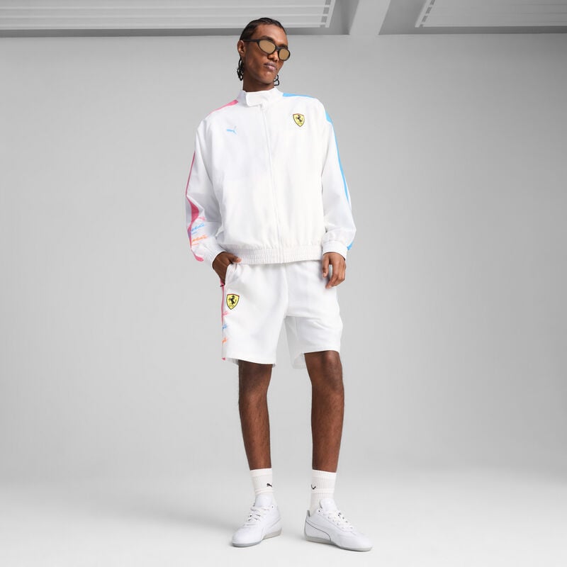 SF LS MIAMI T7 SHORTS 8" - white