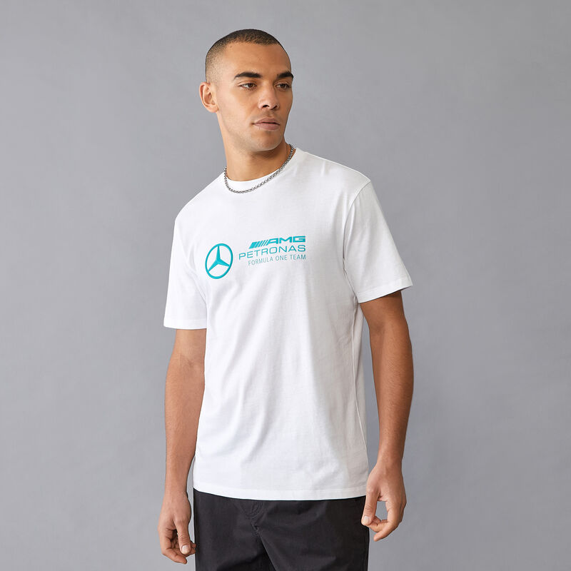 MAPF1 FW LARGE LOGO TEE - white