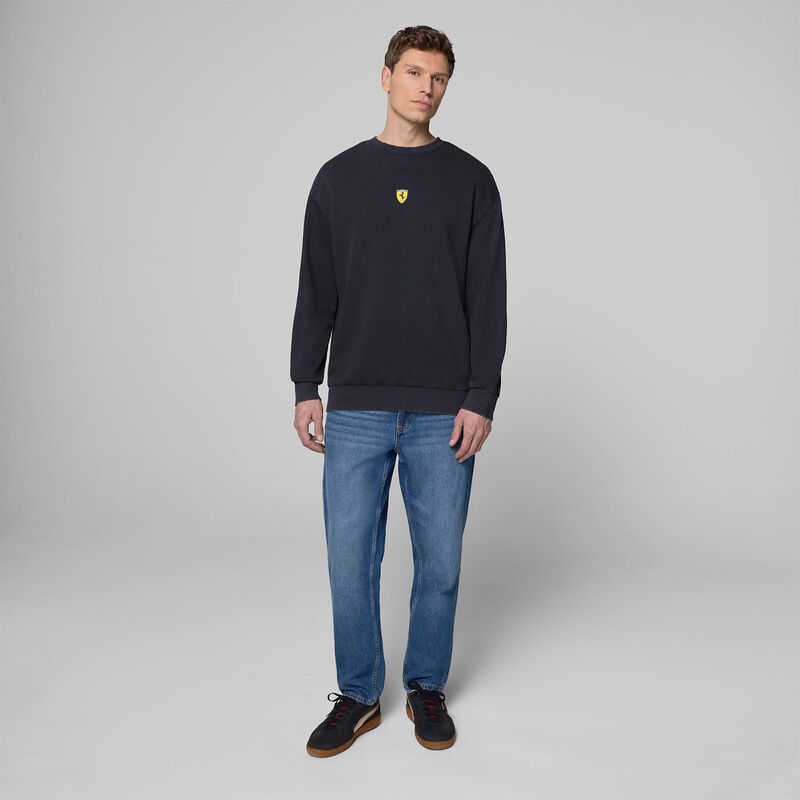 SF FW Driver Crew Sweatshirt - black