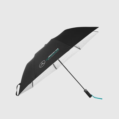 Paraguas compacto con logotipo