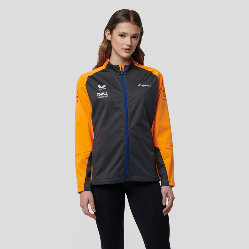 MCLAREN SL WOMENS RP SOFTSHELL JACKET - Antracit