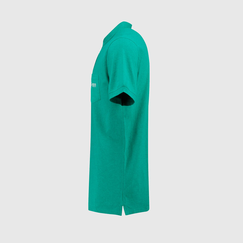MAPM FW MENS MARL CLASSIC POLO - green