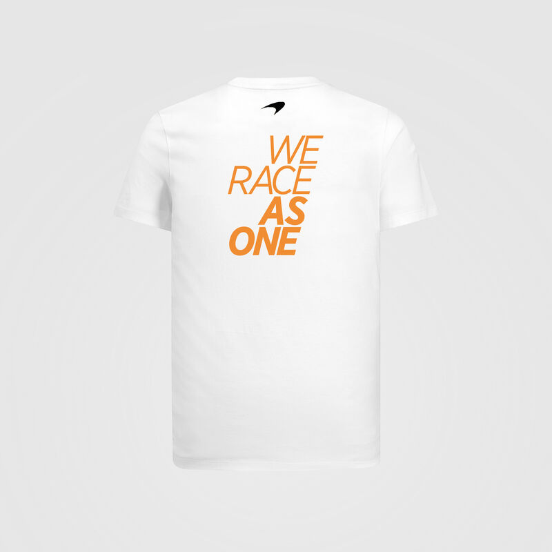 MCLAREN FW RACE AS ONE TEAM TEE - white