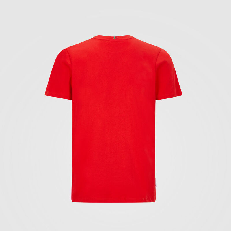 SF FW MENS SCUDERIA LOGO TEE - red