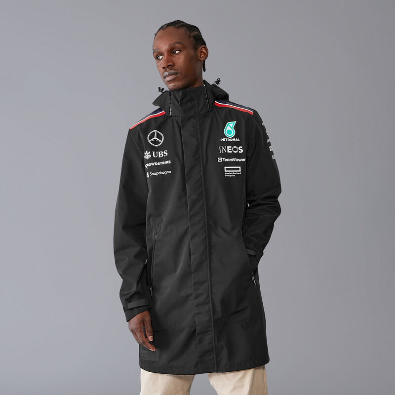MAPF1 RP MENS RAIN JACKET - black