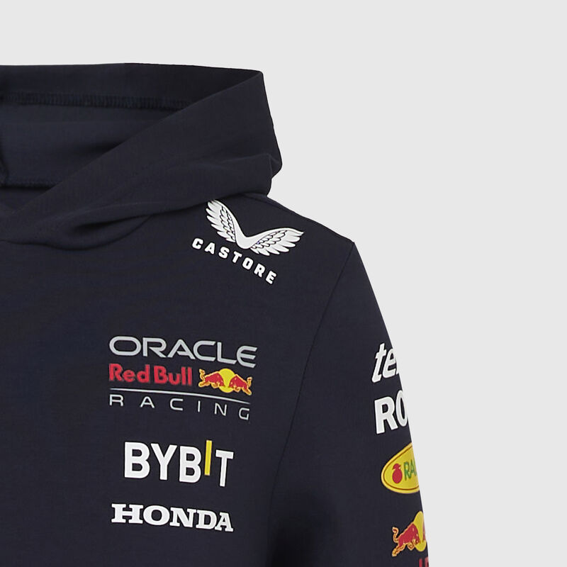 RBR RP KIDS PULLOVER HOODIE - navy
