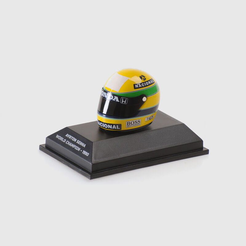 SENNA 1990 HELMET 1:8 - yellow