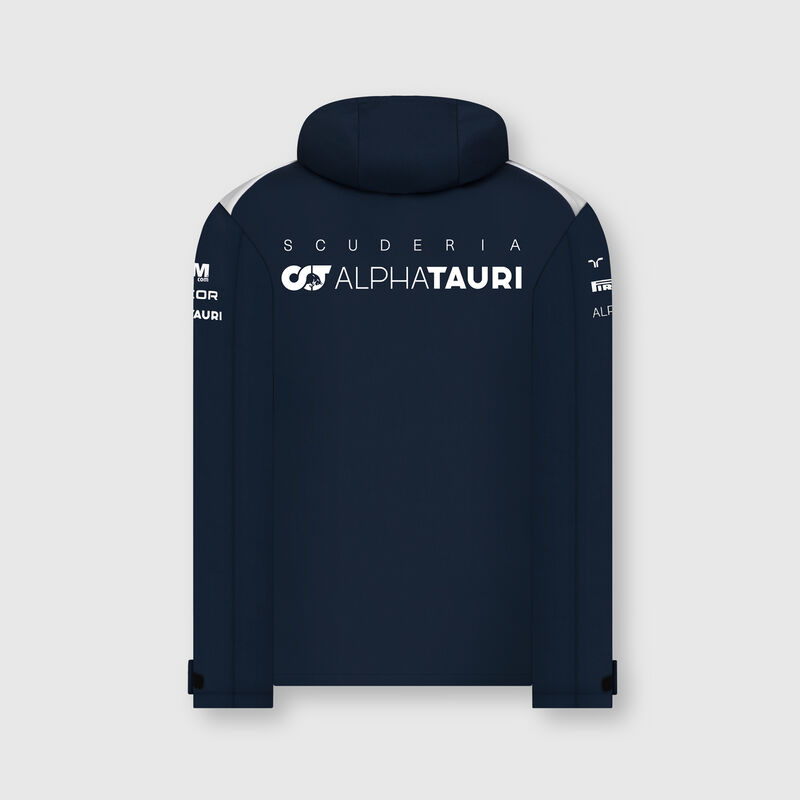 ALPHA TAURI RP MENS HOODED SWEAT - navy