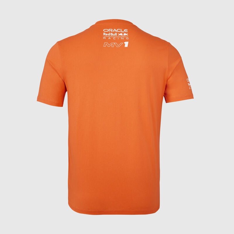 RBR SL FW 2023 VERSTAPPEN TEE - OPTION 4 - orange