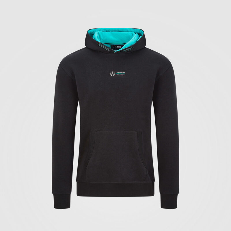 MAPM FW MENS LEWIS #44 HOODED SWEAT - black