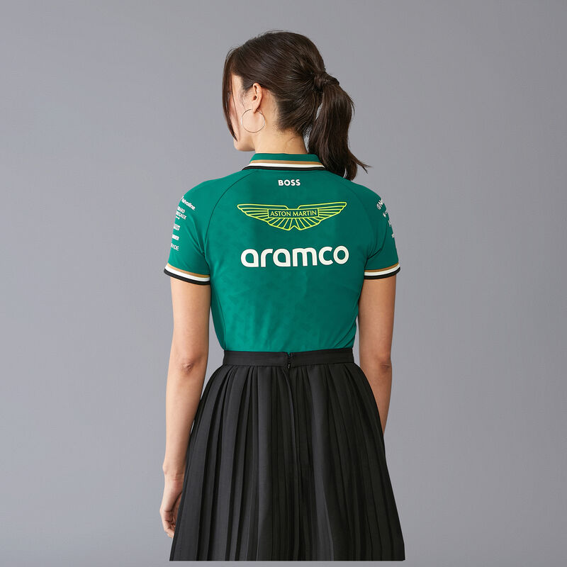 AMF1 RP WOMENS TEAM POLO - green