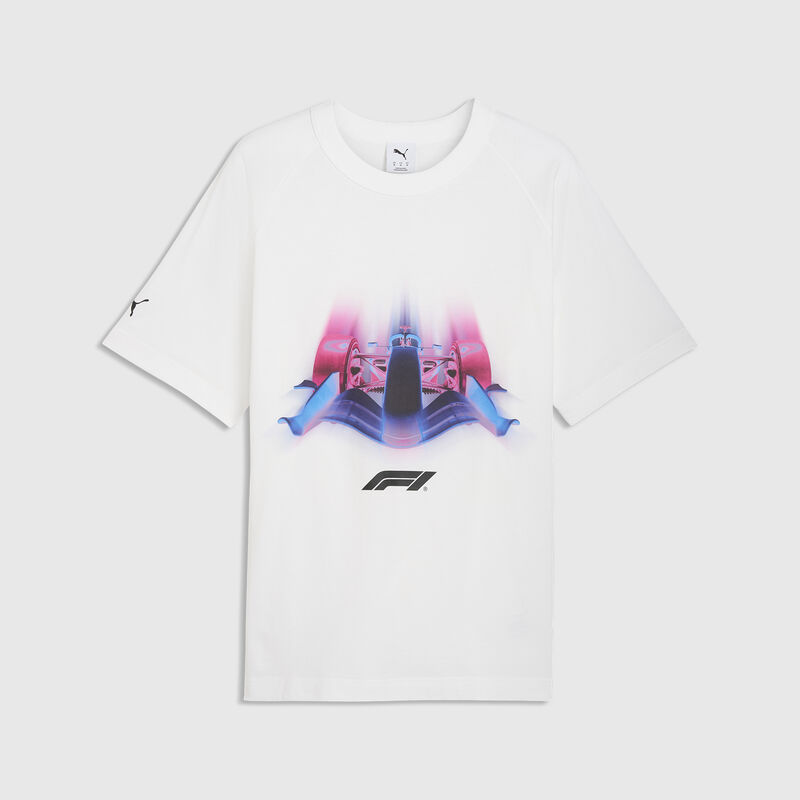 F1 LS Graphic Tee - white
