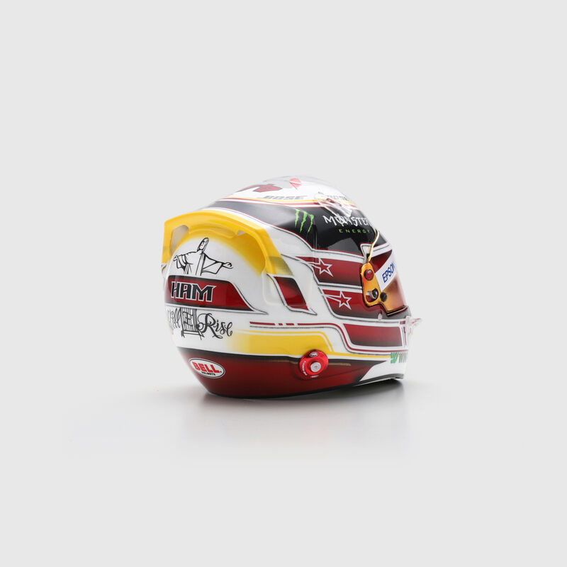 MAPF1 LH 2018 1:5 SCALE HELMET - white