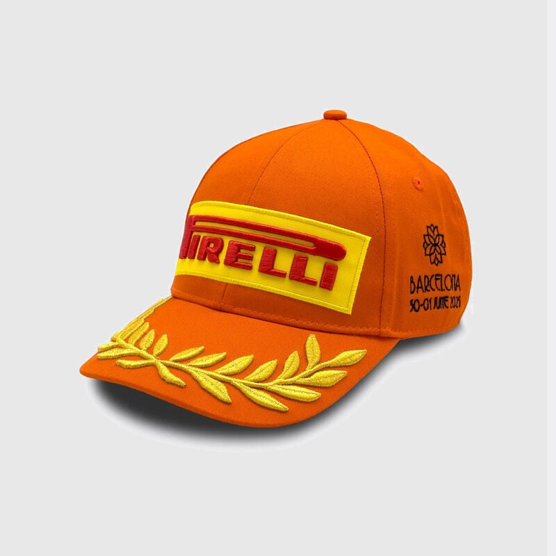 PIRELLI SE BARCELONA PODIUM CAP - orange