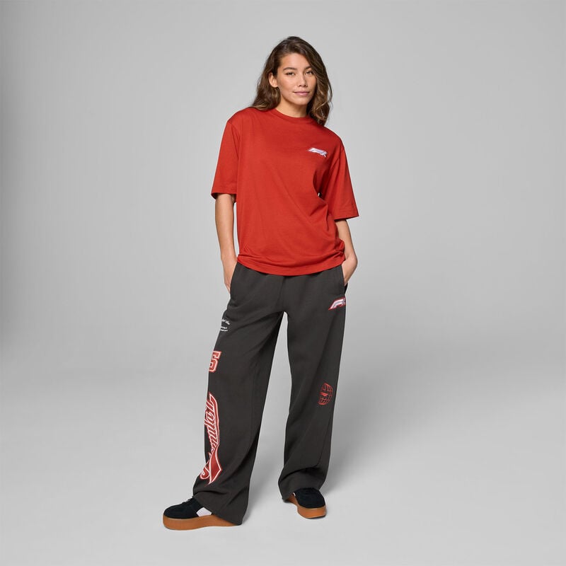 F1 FW HERITAGE LOGO TEE - red
