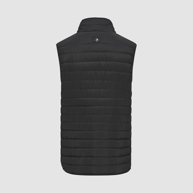 MAPF1 FW MENS LIGHTWEIGHT PADDED GILET - black