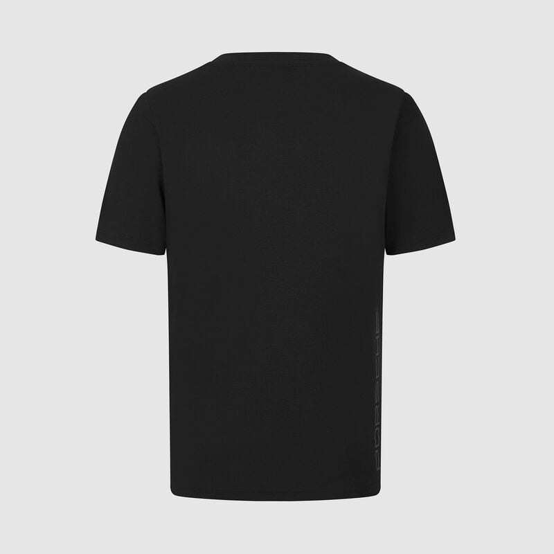 PORSCHE FW LOGO TEE - black